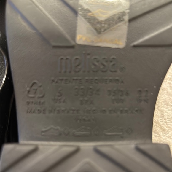 Melissa Black Flats with Classic Mary Jane platform - Picture 3 of 6